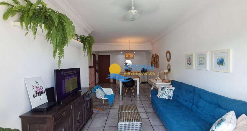 Apartamento com 3 dormitórios à venda, 98 m² por R$ 430.000,00 - Enseada - Guarujá/SP