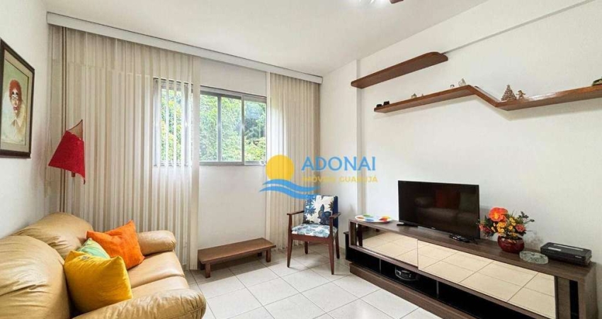 Apartamento com 1 dormitório à venda, 55 m² por R$ 280.000,00 - Pitangueiras - Guarujá/SP