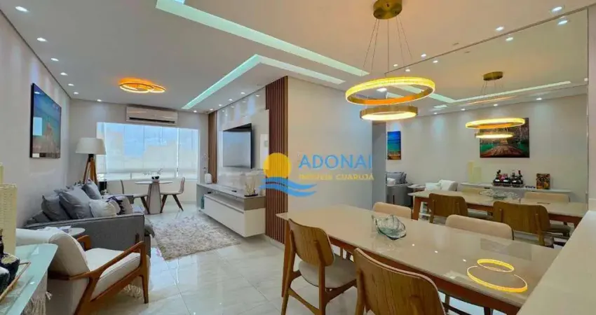 Apartamento com 3 dormitórios à venda, 90 m² por R$ 480.000,00 - Enseada - Guarujá/SP