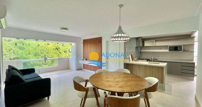 Apartamento com 3 dormitórios à venda, 100 m² por R$ 720.000,00 - Pitangueiras - Guarujá/SP