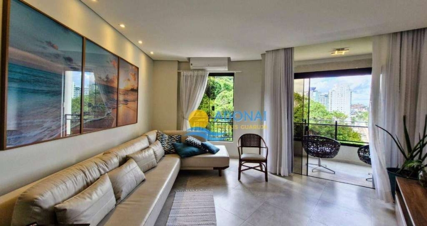 Apartamento com 3 dormitórios à venda, 145 m² por R$ 850.000,00 - Pitangueiras - Guarujá/SP
