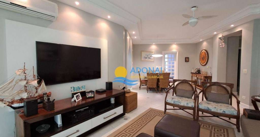Apartamento com 4 dormitórios à venda, 174 m² por R$ 1.100.000,00 - Enseada - Guarujá/SP