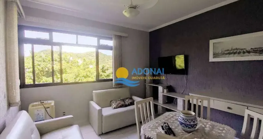 Apartamento com 1 dormitório à venda, 55 m² por R$ 360.000,00 - Tombo - Guarujá/SP