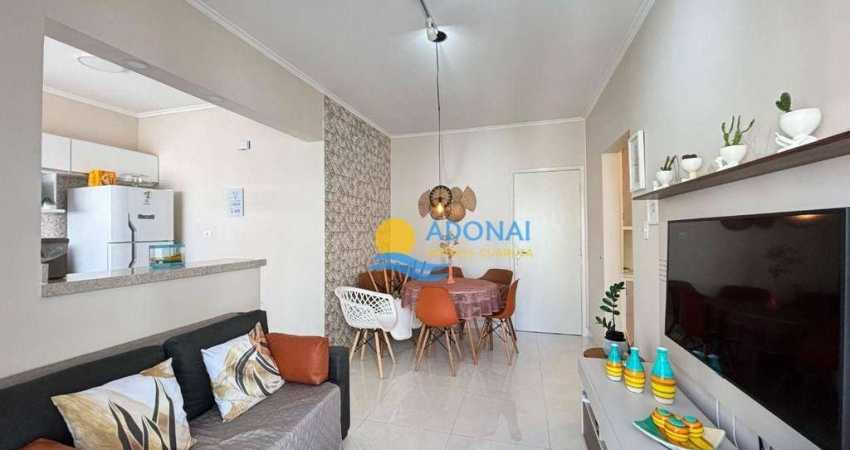Apartamento com 1 dormitório à venda, 60 m² por R$ 375.000,00 - Pitangueiras - Guarujá/SP