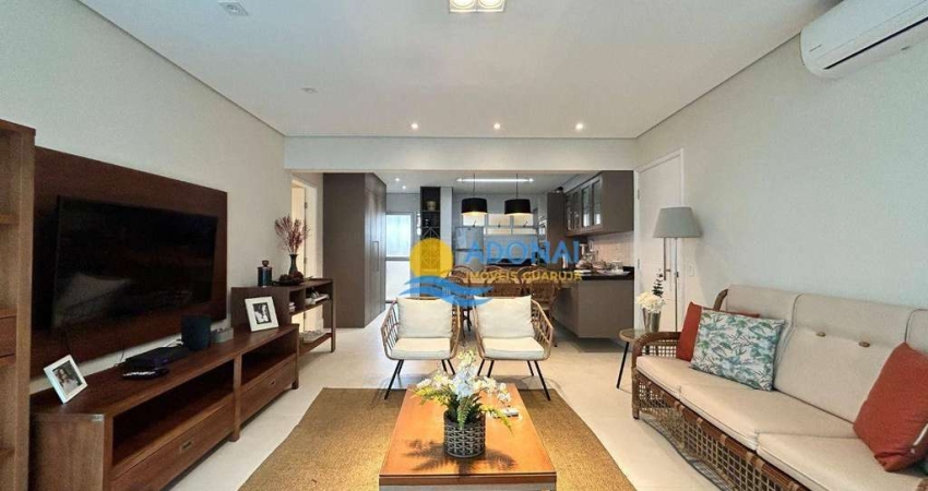 Apartamento com 3 dormitórios à venda, 135 m² por R$ 1.200.000,00 - Pitangueiras - Guarujá/SP