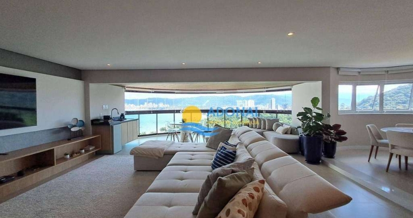 Apartamento com 5 dormitórios à venda, 224 m² por R$ 3.800.000,00 - Enseada - Guarujá/SP