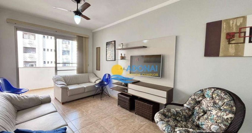 Apartamento com 2 dormitórios à venda, 60 m² por R$ 500.000,00 - Pitangueiras - Guarujá/SP