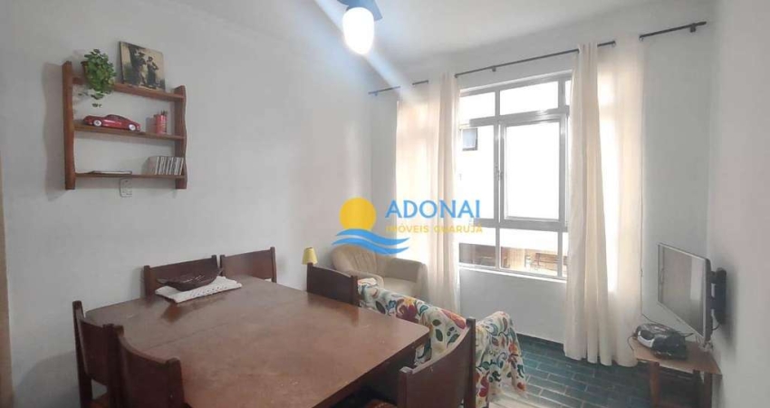 Apartamento com 2 dormitórios à venda, 54 m² por R$ 265.000,00 - Enseada - Guarujá/SP