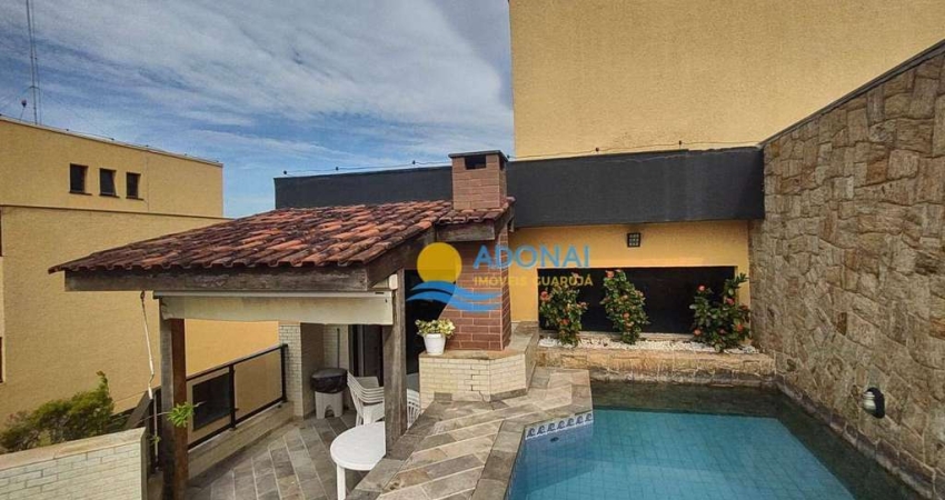 Cobertura com 2 dormitórios à venda, 190 m² por R$ 900.000 - Enseada - Guarujá/SP