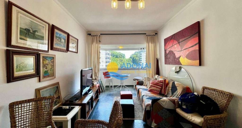 Apartamento com 2 dormitórios à venda, 75 m² por R$ 440.000,00 - Pitangueiras - Guarujá/SP