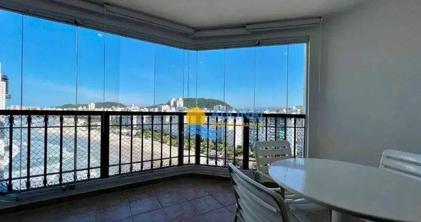 Apartamento com 4 dormitórios à venda, 220 m² por R$ 1.500.000,00 - Pitangueiras - Guarujá/SP