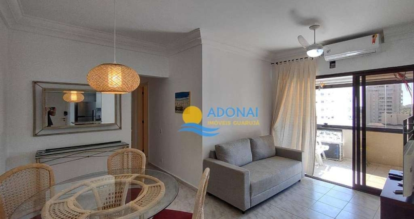 Apartamento com 2 dormitórios à venda, 70 m² por R$ 590.000,00 - Enseada - Guarujá/SP