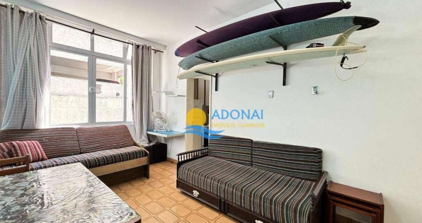 Apartamento com 1 dormitório à venda, 60 m² por R$ 330.000,00 - Pitangueiras - Guarujá/SP