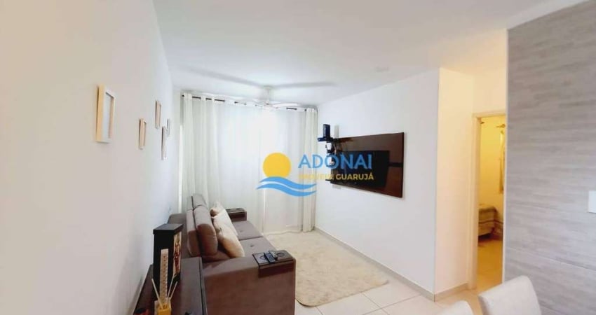 Apartamento com 1 dormitório à venda, 50 m² por R$ 210.000,00 - Enseada - Guarujá/SP