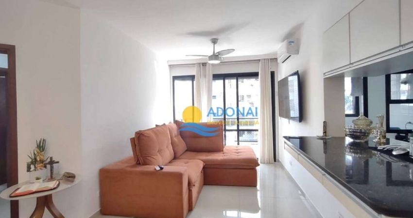 Apartamento com 2 dormitórios à venda, 80 m² por R$ 590.000,00 - Enseada - Guarujá/SP