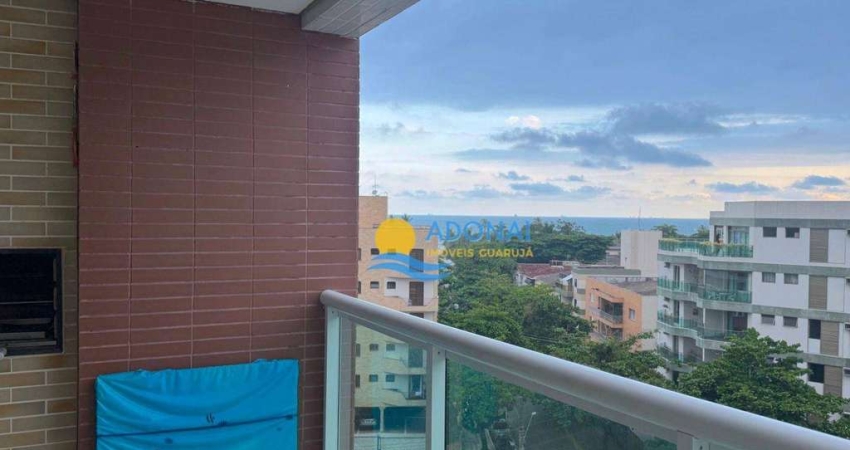 Apartamento com 3 dormitórios à venda, 95 m² por R$ 850.000 - Enseada - Guarujá/SP