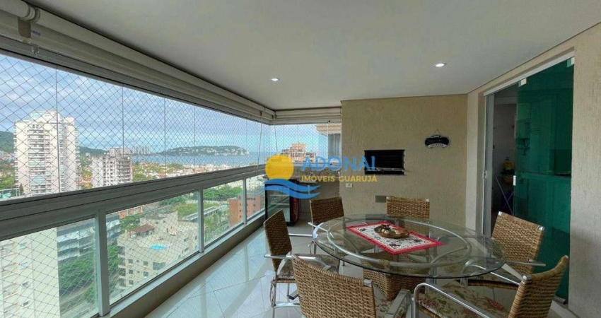 Enseada Apartamento região Brunella vista mar com varanda Gourmet.