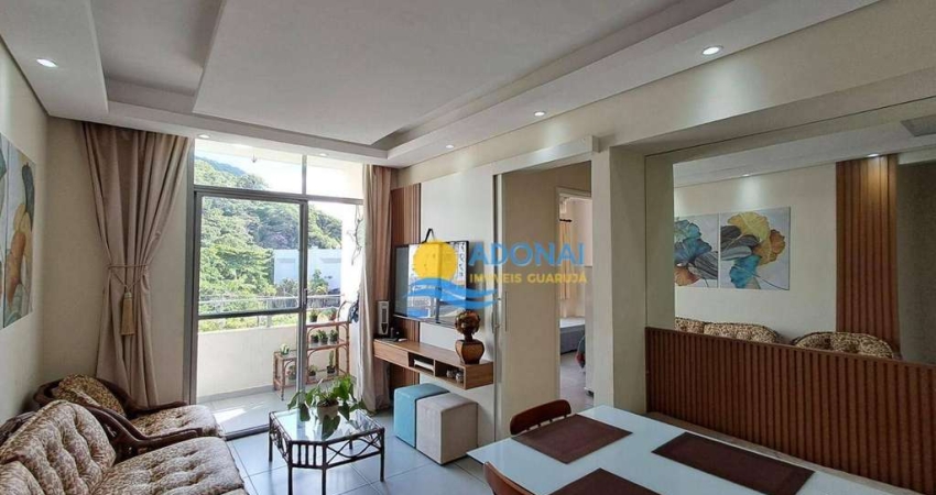 Apartamento com 2 dormitórios à venda, 65 m² por R$ 410.000,00 - Enseada - Guarujá/SP