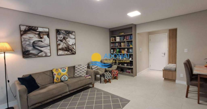 Apartamento com 3 dormitórios à venda, 105 m² por R$ 530.000,00 - Enseada - Guarujá/SP