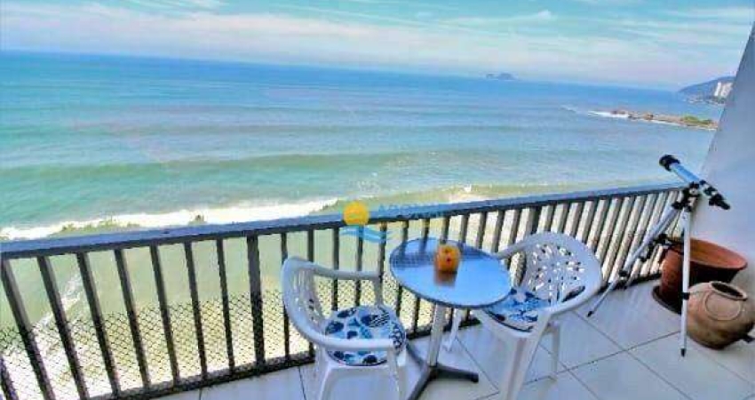 Apartamento com 4 dormitórios à venda, 120 m² por R$ 890.000,00 - Pitangueiras - Guarujá/SP
