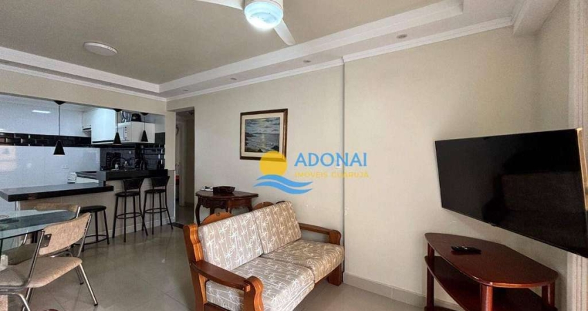 Apartamento com 2 dormitórios à venda, 75 m² por R$ 600.000,00 - Pitangueiras - Guarujá/SP
