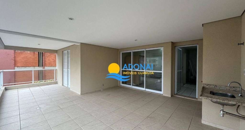 Apartamento com 3 dormitórios à venda, 103 m² por R$ 730.000,00 - Enseada - Guarujá/SP