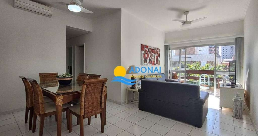 Apartamento com 3 dormitórios à venda, 113 m² por R$ 500.000,00 - Enseada - Guarujá/SP