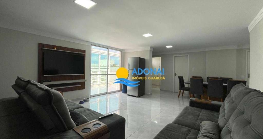 Cobertura com 4 dormitórios à venda, 230 m² por R$ 1.200.000,00 - Pitangueiras - Guarujá/SP