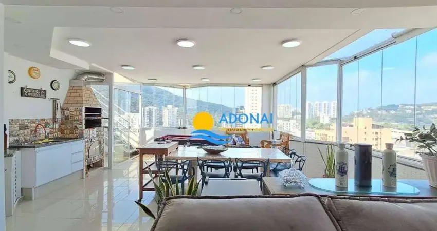 Cobertura com 3 dormitórios à venda, 298 m² por R$ 900.000,00 - Enseada - Guarujá/SP