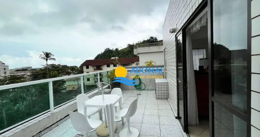 Cobertura com 1 dormitório à venda, 75 m² por R$ 350.000,00 - Enseada - Guarujá/SP