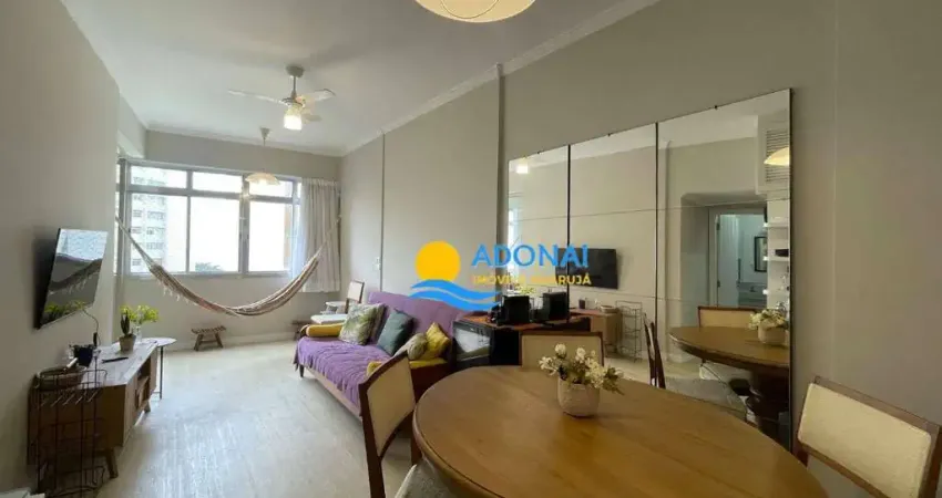 Apartamento com 1 dormitório à venda, 45 m² por r$ 375.000,00 - pitangueiras - guarujá/sp