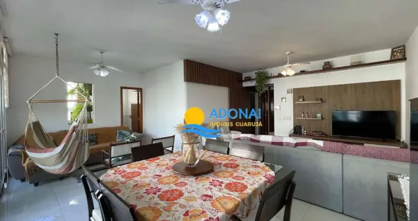 Apartamento com 3 dormitórios à venda, 135 m² por r$ 800.000,00 - pitangueiras - guarujá/sp