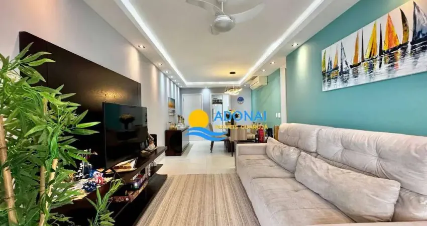 Apartamento com 3 dormitórios à venda, 120 m² por r$ 1.500.000,00 - pitangueiras - guarujá/sp