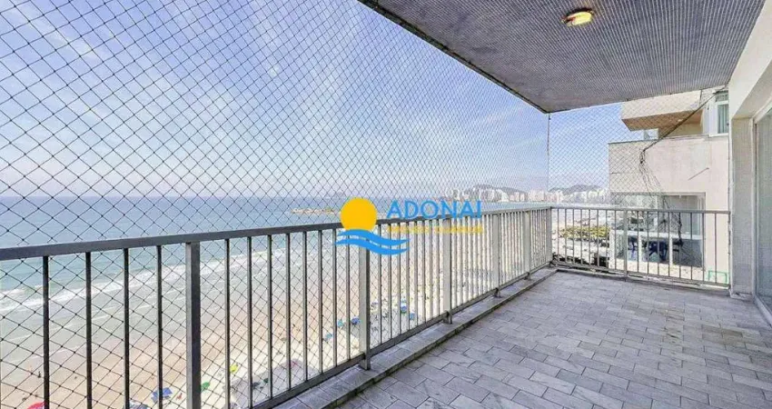 Apartamento com 4 dormitórios à venda, 250 m² por r$ 1.600.000,00 - pitangueiras - guarujá/sp