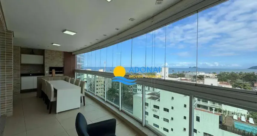 Apartamento com 4 dormitórios à venda, 140 m² por r$ 1.060.000,00 - enseada - guarujá/sp