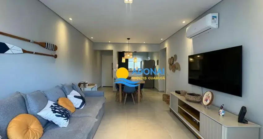 Apartamento com 3 dormitórios à venda, 87 m² por r$ 650.000,00 - enseada - guarujá/sp