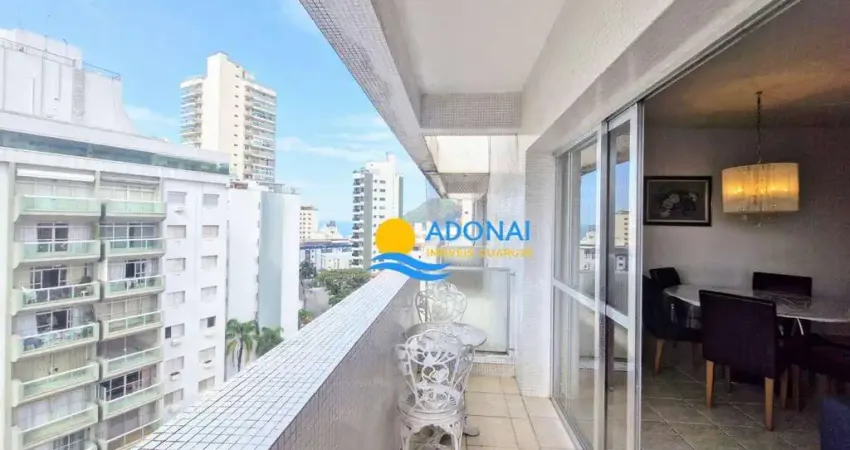 Cobertura com 3 dormitórios à venda, 216 m² por r$ 905.000,00 - jardim astúrias - guarujá/sp