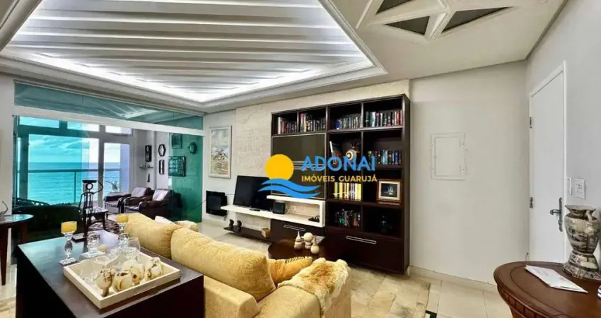 Apartamento com 3 dormitórios à venda, 186 m² por r$ 1.000.000,00 - jardim astúrias - guarujá/sp