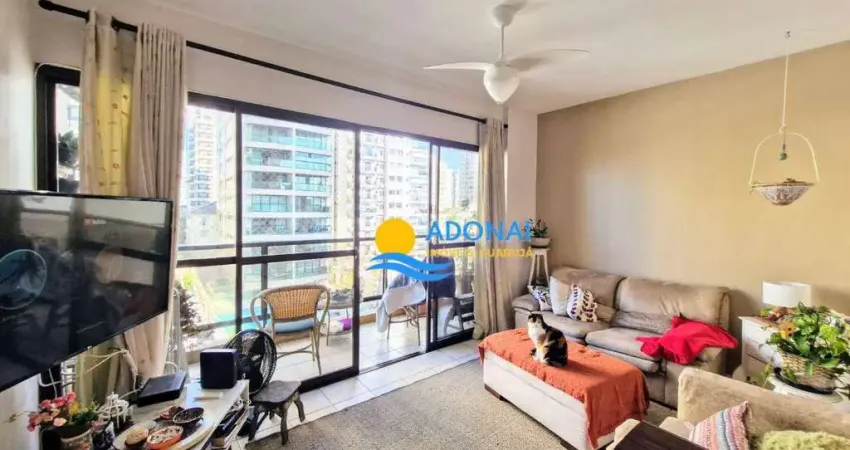 Apartamento com 2 dormitórios à venda, 87 m² por r$ 600.000,00 - jardim astúrias - guarujá/sp