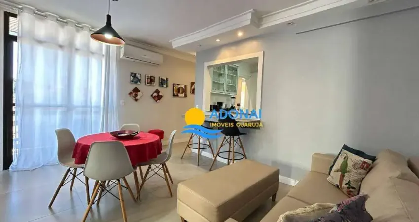 Apartamento com 2 dormitórios à venda, 65 m² por r$ 380.000,00 - enseada - guarujá/sp