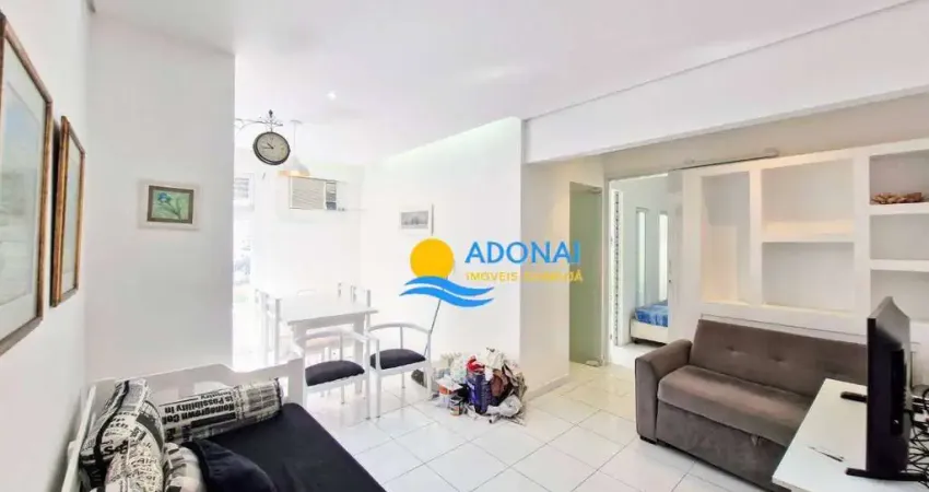 Apartamento com 2 dormitórios à venda, 70 m² por r$ 380.000,00 - pitangueiras - guarujá/sp