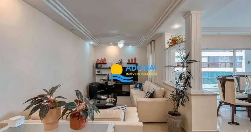 Apartamento com 3 dormitórios à venda, 157 m² por r$ 980.000,00 - jardim astúrias - guarujá/sp
