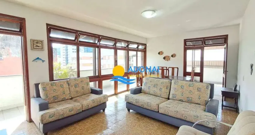 Cobertura com 3 dormitórios à venda, 210 m² por r$ 550.000,00 - enseada - guarujá/sp