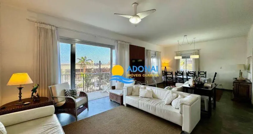 Apartamento com 5 dormitórios à venda, 210 m² por r$ 750.000,00 - pitangueiras - guarujá/sp