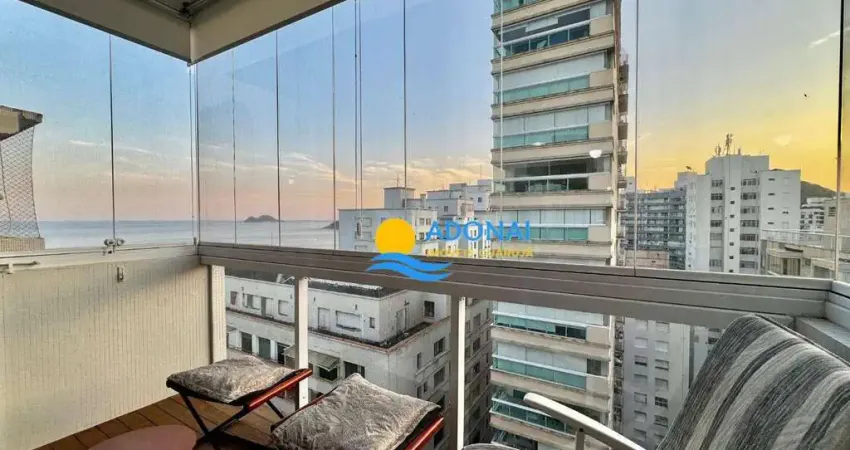 Apartamento com 3 dormitórios à venda, 115 m² por r$ 680.000,00 - pitangueiras - guarujá/sp