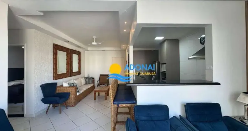 Apartamento com 1 dormitório à venda, 55 m² por r$ 425.000,00 - pitangueiras - guarujá/sp