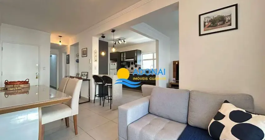Apartamento com 3 dormitórios à venda, 140 m² por r$ 410.000,00 - enseada - guarujá/sp