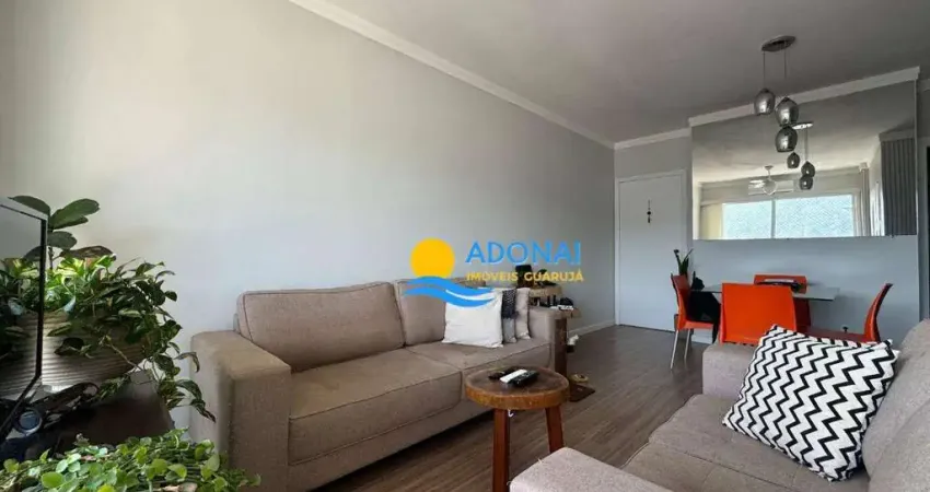 Apartamento com 2 dormitórios à venda, 75 m² por r$ 380.000,00 - enseada - guarujá/sp