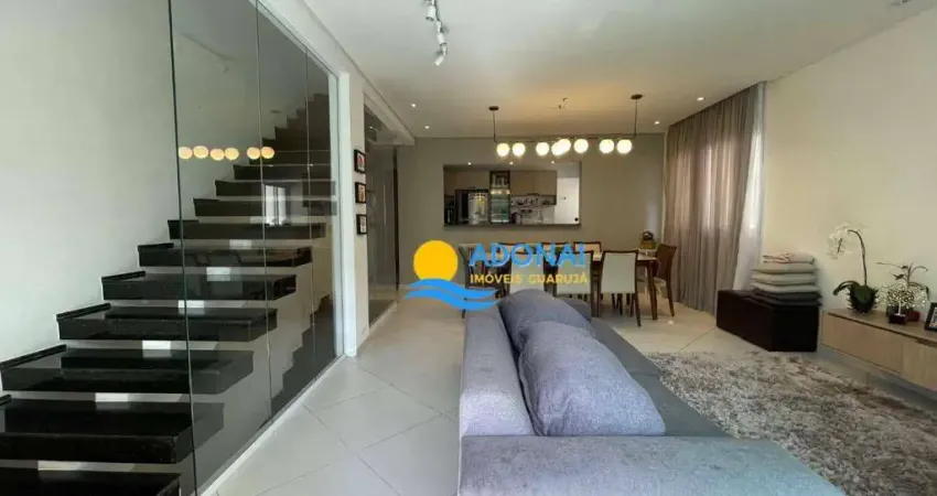 Casa com 3 dormitórios à venda, 240 m² por r$ 1.250.000,00 - jardim astúrias - guarujá/sp