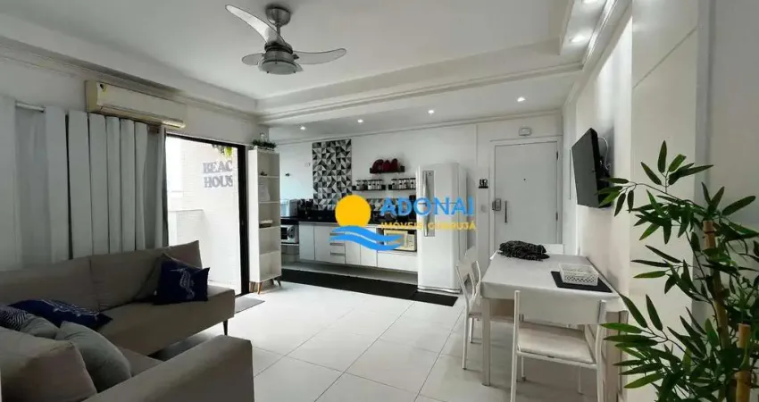 Apartamento com 2 dormitórios à venda, 65 m² por r$ 500.000,00 - pitangueiras - guarujá/sp